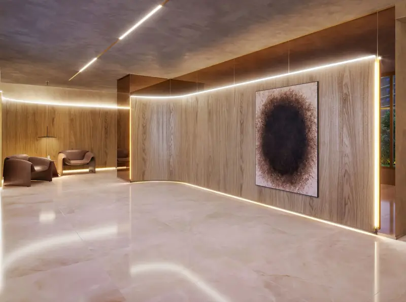 Lobby de acesso